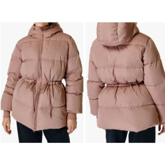 Sweaty Betty Alto Puffer Jacket XL Pink Water Resistant NWT $398 Retail - Picture 1 of 14